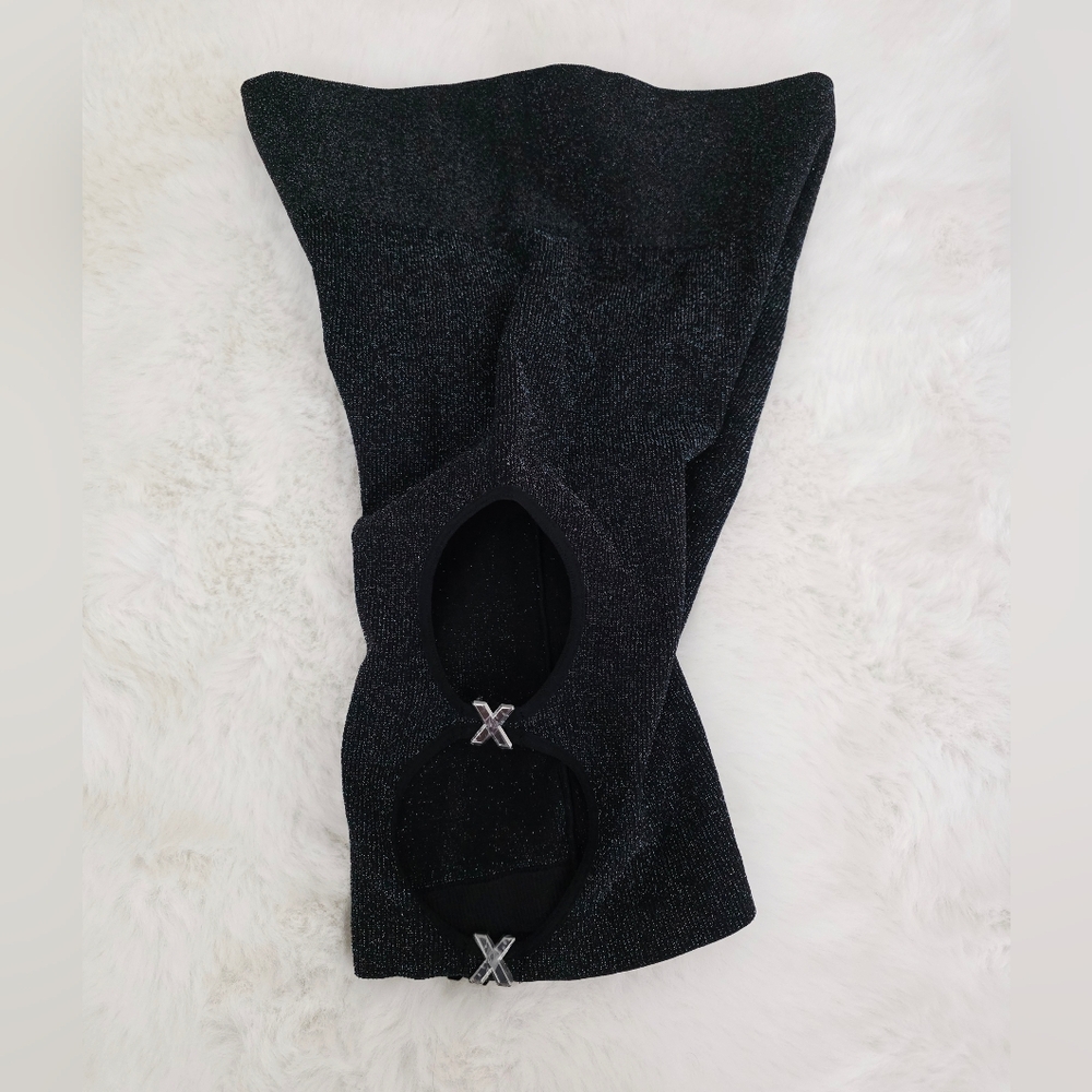 Savage X Fenty🩶Bawdy Double Knit Bike Shorts SIZE L - Picture 9 of 9